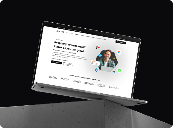 Supporting your local business! The new Active Group website is live!